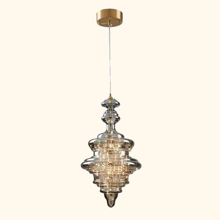 Une suspension en verre filaments minis leds style royal, éclairage de luxe pour un intérieur élégant. Parfaite pour le salon, l'entrée ou la cuisine, cette suspension apporte une touche d'élégance contemporaine. Ampoule incluse.